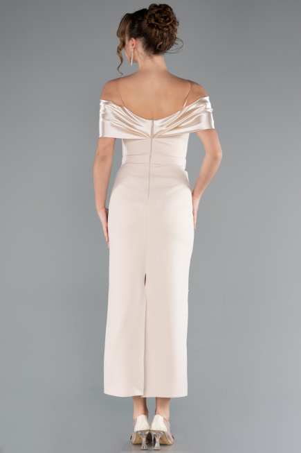 Gold Partykleid Midi ABK2212