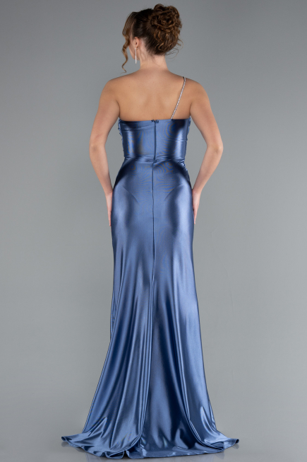 Abschlusskleid Lang Indigo ABU5022