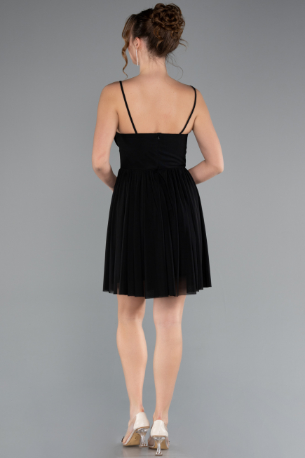 Partykleid Kurz Schwarz ABK2365