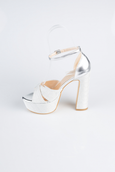 Party-Schuhe Silber MJ4243