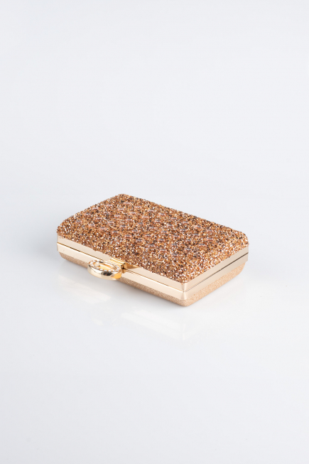 Gold Abendtasche SH830
