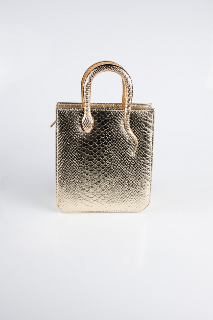 Abendtaschen Gemustert Gold KC143