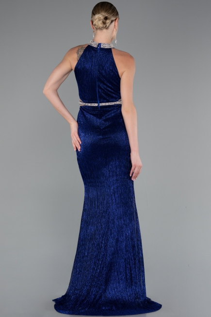 Abendkleid Lang Sächsischblau ABU4324