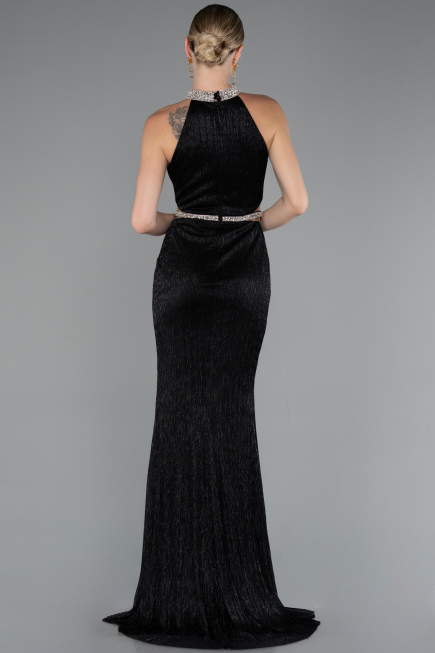 Abendkleid Lang Schwarz ABU4324