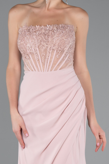 Puder Abendkleid Lang ABU5001