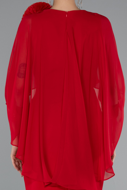 Partykleid Midi Rot ABK2382