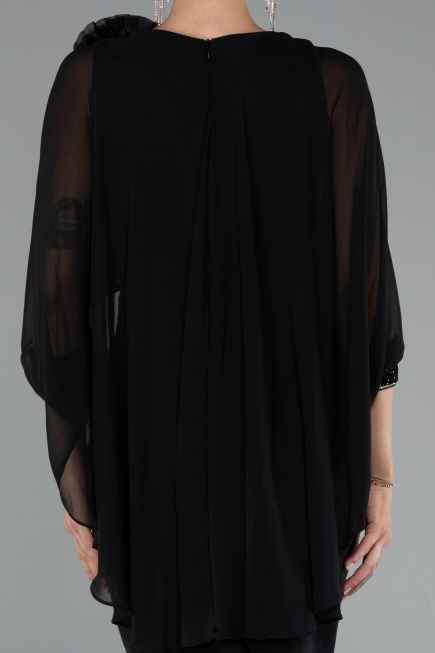 Partykleid Midi Schwarz ABK2382