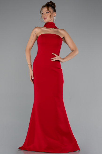 Abendkleid Lang Rot ABU5097