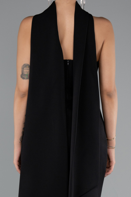 Abendkleid Lang Schwarz ABU5097