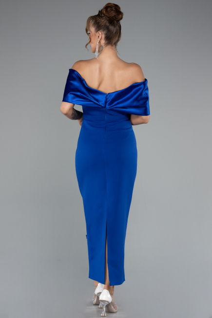 Sächsischblau Partykleid Midi ABK2212