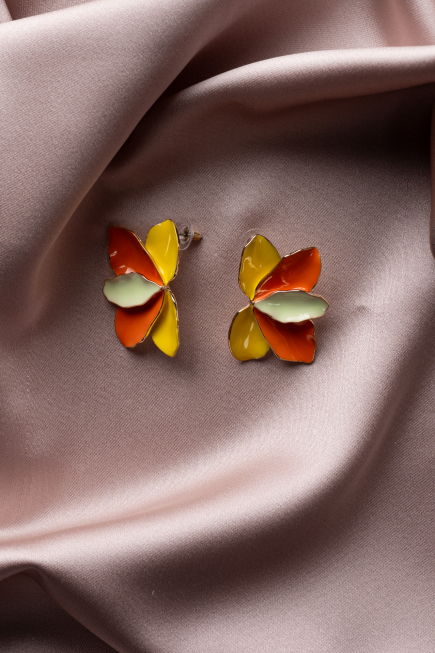 Ohrschmuck Orange BJ1032