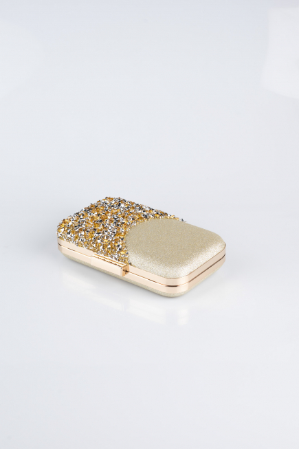 Abendtasche Gold V604