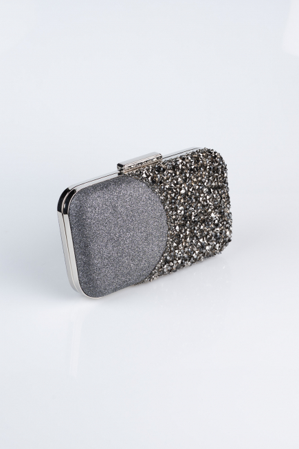 Abendtasche Platin V604