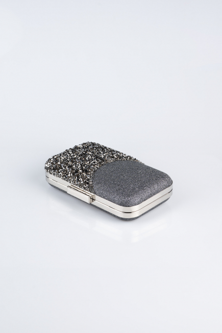 Abendtasche Platin V604
