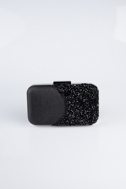 Abendtasche Schwarz V604