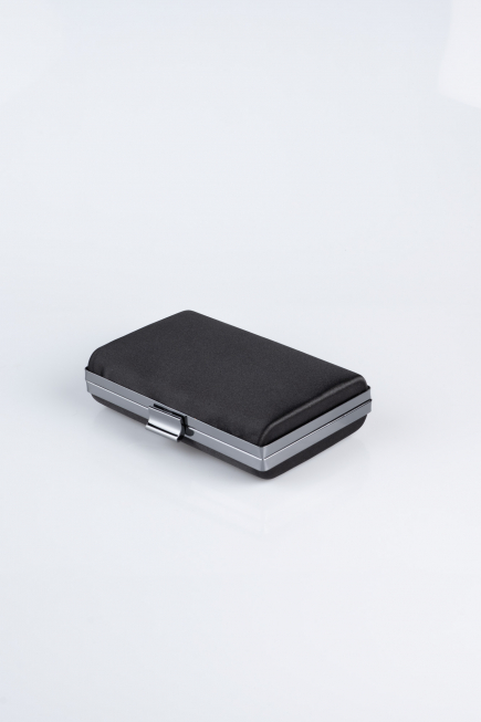 Abendtaschen Satin Schwarz V275