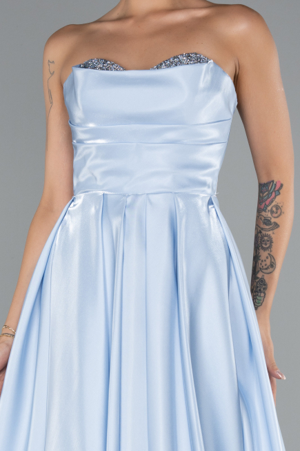Eisblau Abendkleid Lang ABU4846