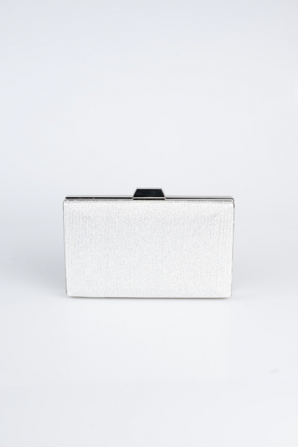 Silber Abendtasche Glitzernd SH801