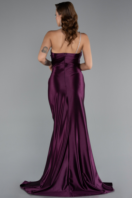 Abschlusskleid Lang Kirschrot ABU5022