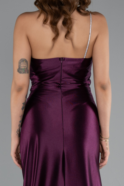 Abschlusskleid Lang Kirschrot ABU5022