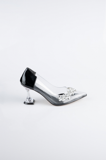Stiletto Lackleder Schwarz ABR1055