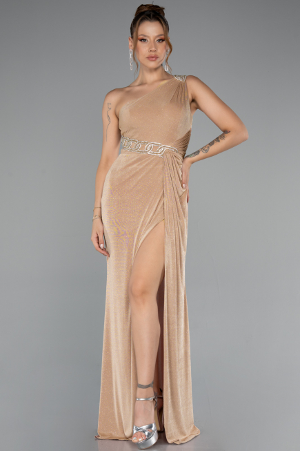 Abendkleid Lang Gold ABU4599