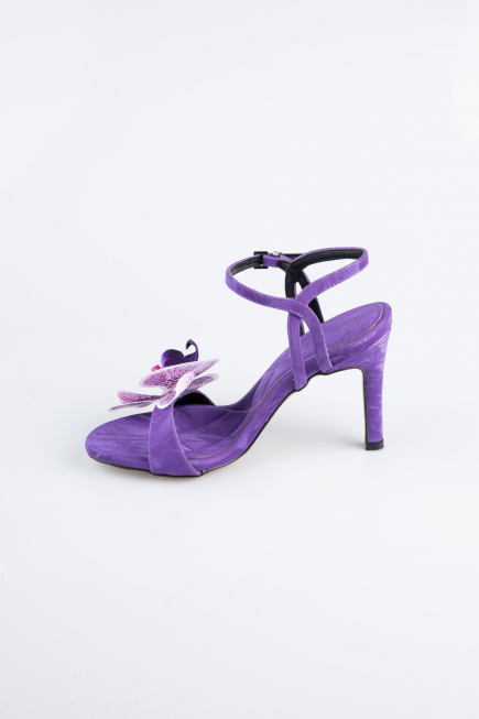 Party-Schuhe Wildleder Violette ABN1151