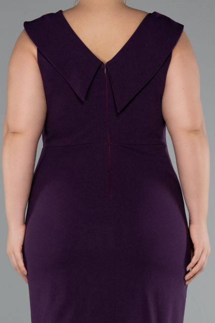 Partykleid in Übergröße Midi Violette ABK2422