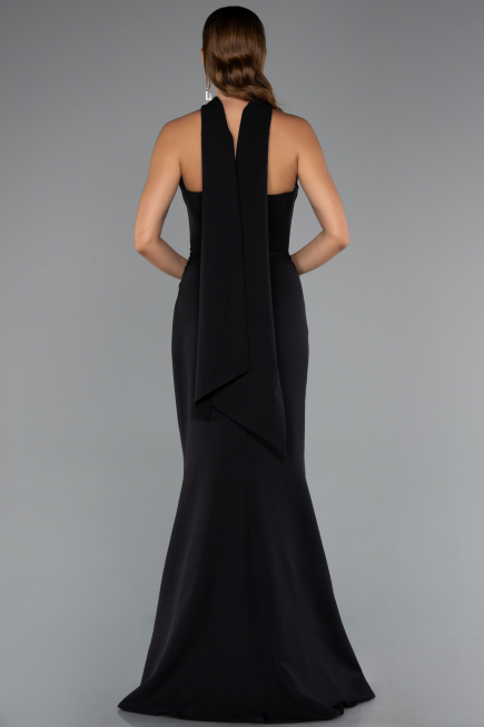 Abschlusskleid Lang Schwarz ABU5216