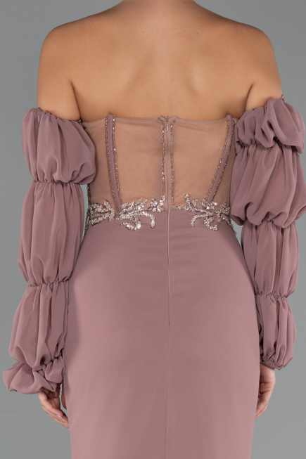 Abendkleid Lang Chiffon Zwiebelschale ABU5241