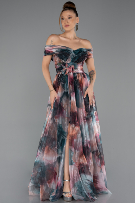 Abendkleid Lang Zwiebelschale ABU5262