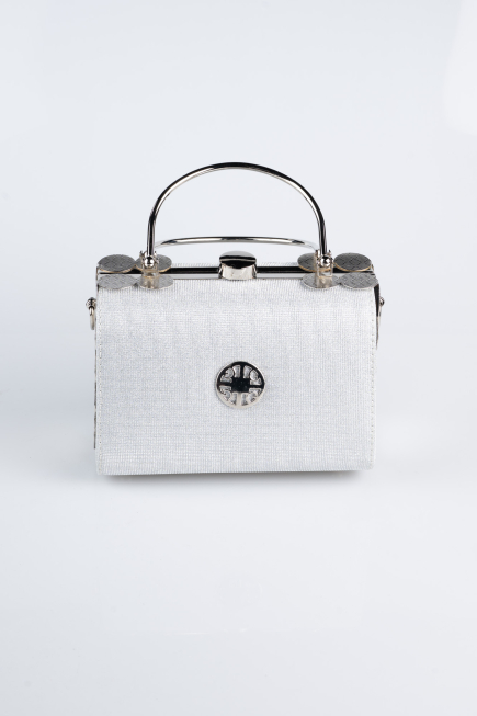 Abendtasche Silber KC170