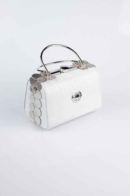Abendtasche Silber KC170