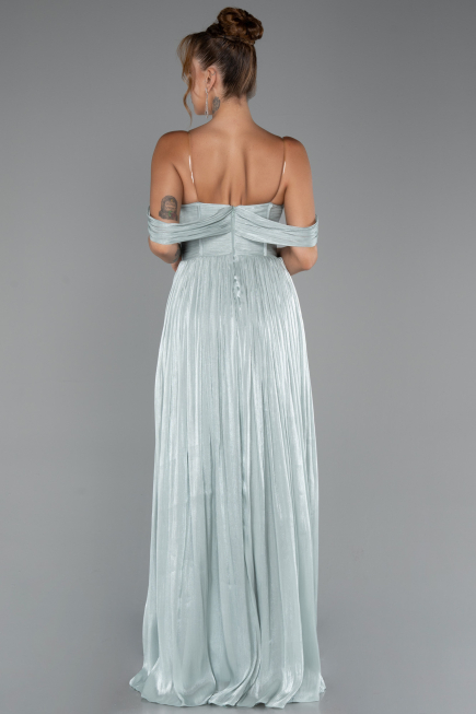 Partykleid Lang Chiffon Minzgrün ABU5283