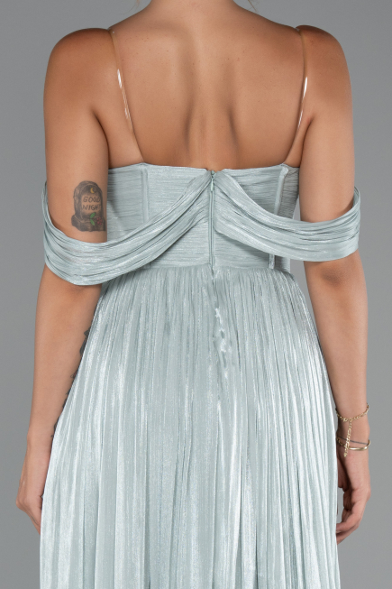 Partykleid Lang Chiffon Minzgrün ABU5283