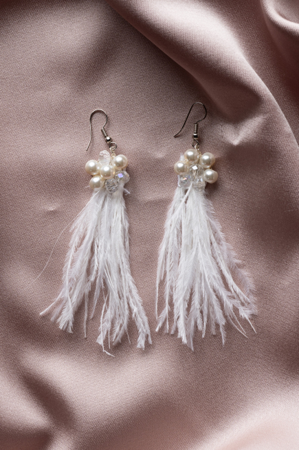 Ohrschmuck Weiß TK228