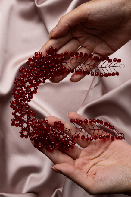 Haaraccessoires Weinrot TK222