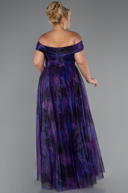 Abendkleid in Übergröße Lang Violette ABU5263