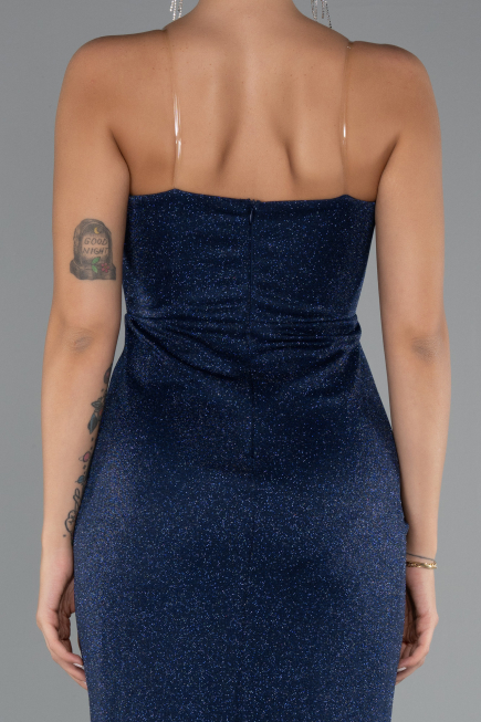 Abschlusskleid Lang Marineblau ABU5339