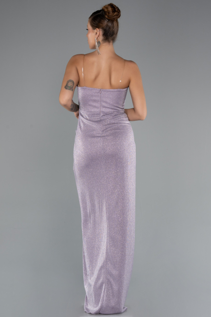 Abschlusskleid Lang Lila ABU5339