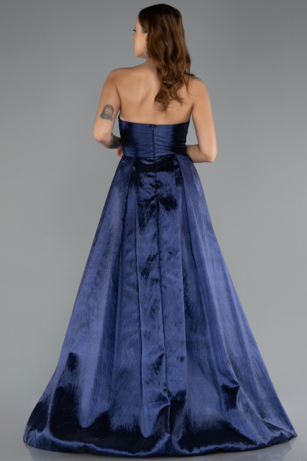 Abendkleid Lang Marineblau ABU4579