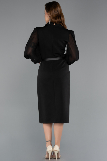 Partykleid Midi Schwarz ABK2462