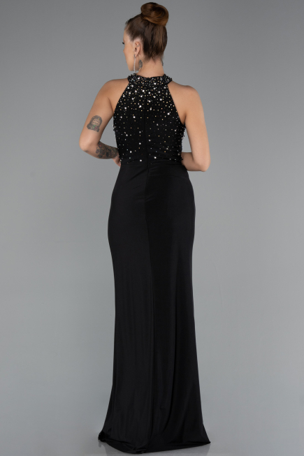 Abendkleid Lang Schwarz ABU5422