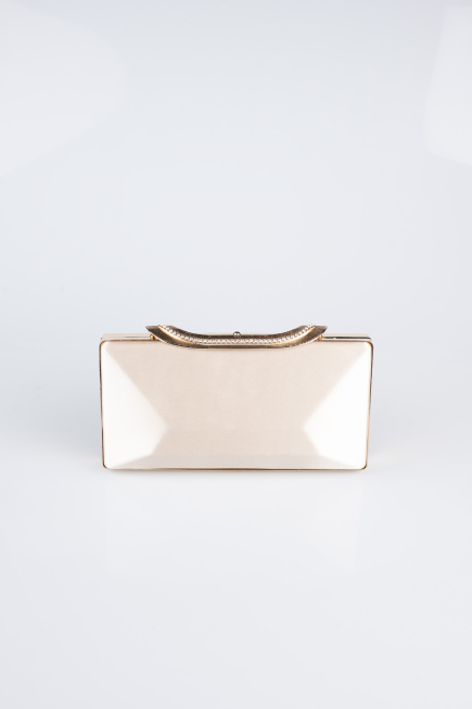 Hautfarben Abendtaschen Satin V729