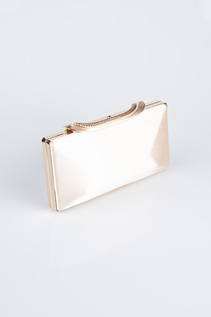 Hautfarben Abendtaschen Satin V729