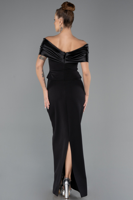 Abendkleid Lang Schwarz ABU5440