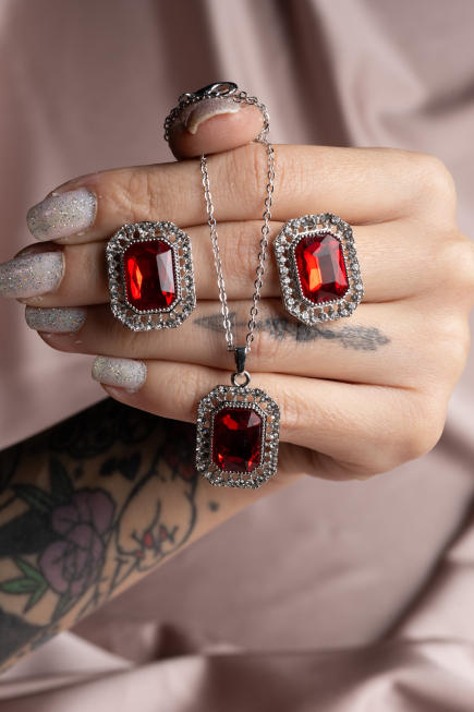 Accessoire-Set Rot UK955