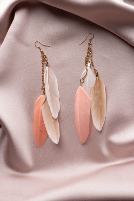 Ohrschmuck Lachs UK944