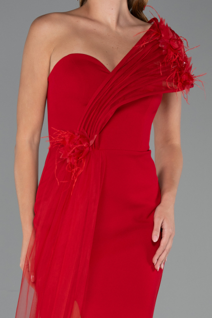 Abendkleid Lang Rot ABU4969