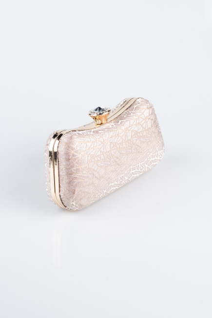 Abendtasche Gemustert Rosa SH855